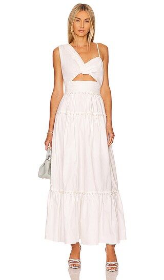 Aroha Maxi Dress in White | Revolve Clothing (Global)