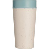 Circular Coffee Cup 12oz Cream & Faraway Blue | Debenhams UK