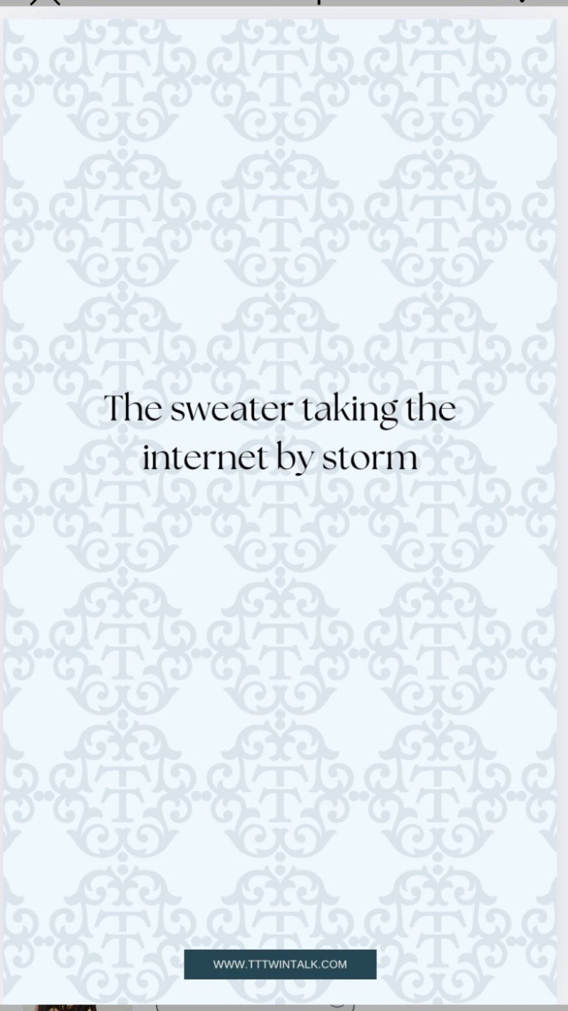 You don’t want to miss this fabulous sweater! M

#LTKOver40 #LTKSeasonal