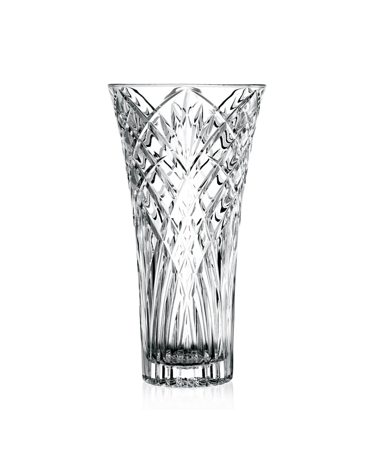 Melodia 12" Crystal Vase - Clear | Macy's