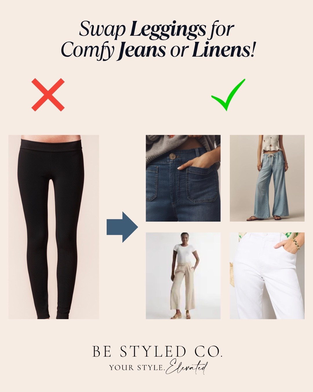 Tired of living in leggings? Once you’re done with your workout, swap them out for these just as comfy but much more polished bottoms. An easy swap to make you feel so much more stylish  PLUS a target viral Jean that’s only $28 and Blair’s current FAVE JEAN FOR fall! 

#LTKOver40 #LTKActive #LTKStyleTip