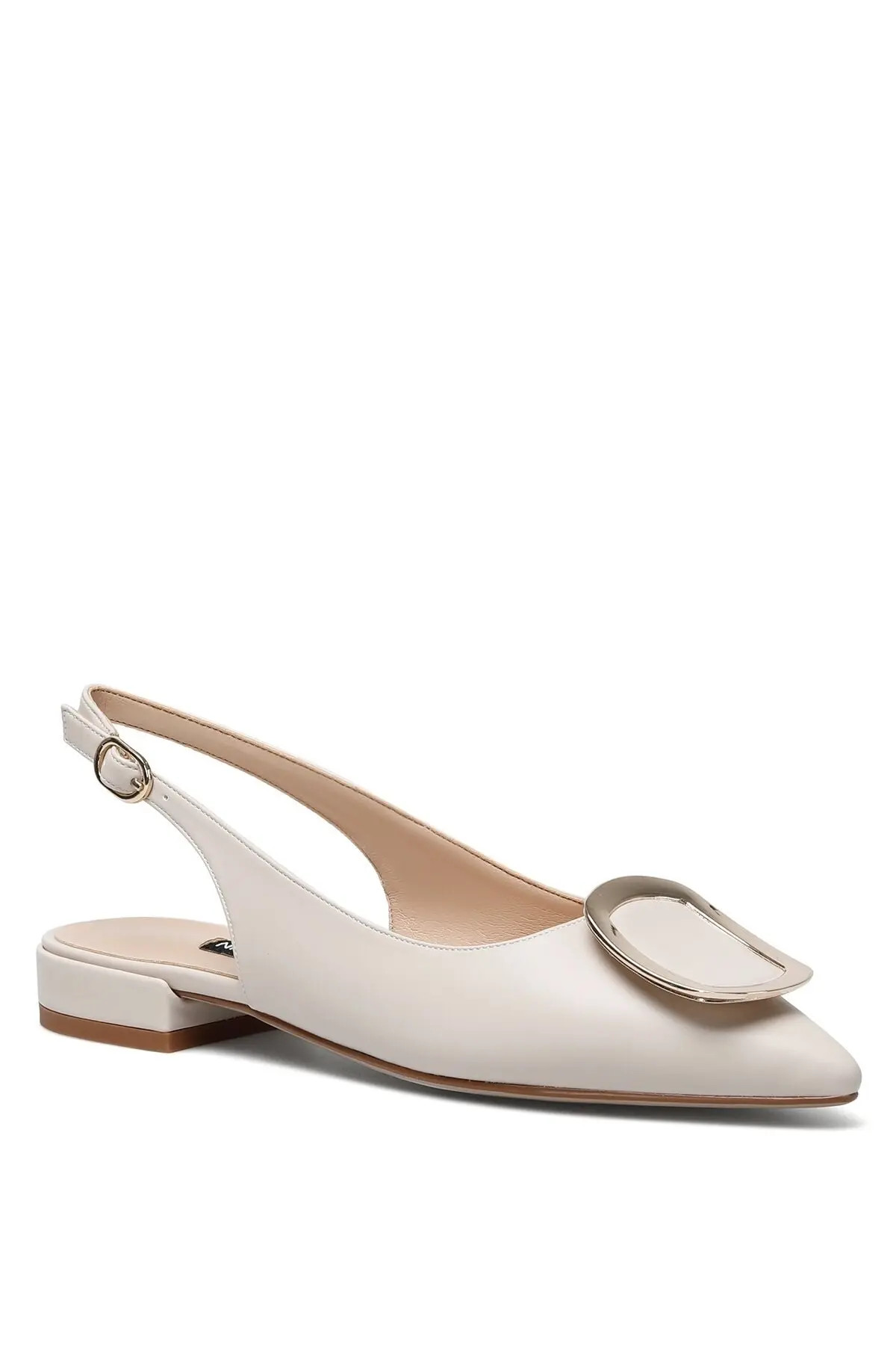 Flacher Schuh - Beige - Flacher Absatz | Trendyol DE