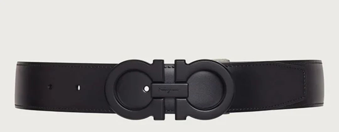 Gancini Fashionable Luxury Leather Belt. | Etsy (US)