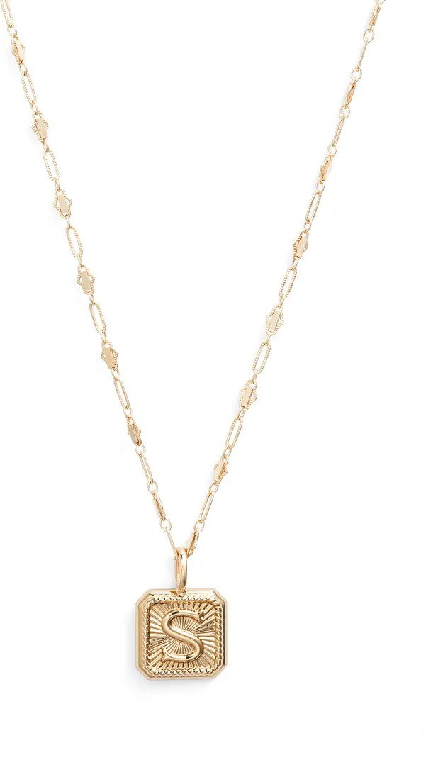 MIRANDA FRYE Harlow Initial Pendant Necklace | Nordstrom | Nordstrom
