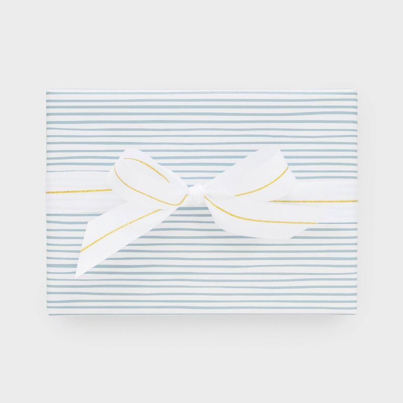 Slate Blue Stripe Wrapping Paper - Sugar Paper™ + Target | Target