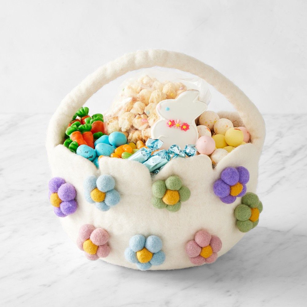 West Elm x Williams Sonoma Multicolor Easter Basket | Williams-Sonoma