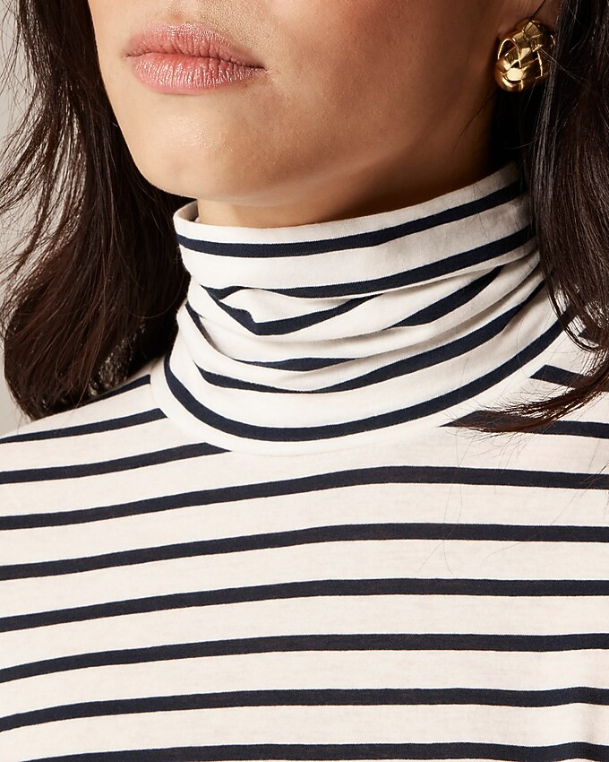 top rated4.3Summary of 52 reviewsFeather jersey turtleneck in stripe$55.00Select Colors$31.99Thom... | J. Crew US