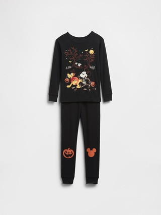 babyGap × Disney Mickey Mouse Halloween 100% Organic Cotton PJ Set | Gap Factory