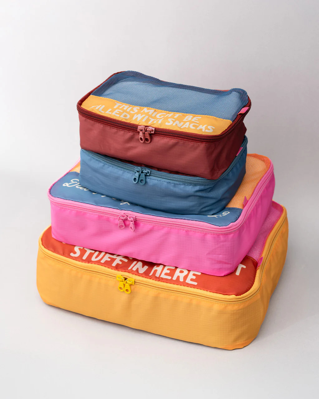 Packing Cube Set - Really Important Stuff | ban.do