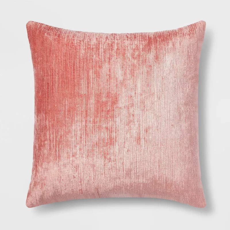 Velvet Rib Textured Throw Pillow - Threshold™ | Target