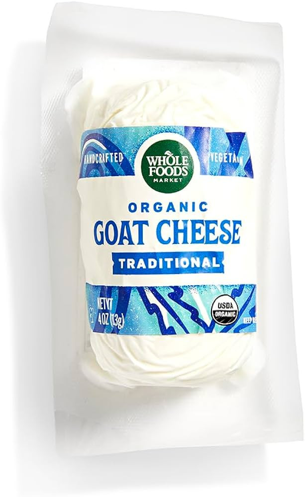 Whole Foods Market, Organic Goat Cheese, 4 oz | Amazon (US)