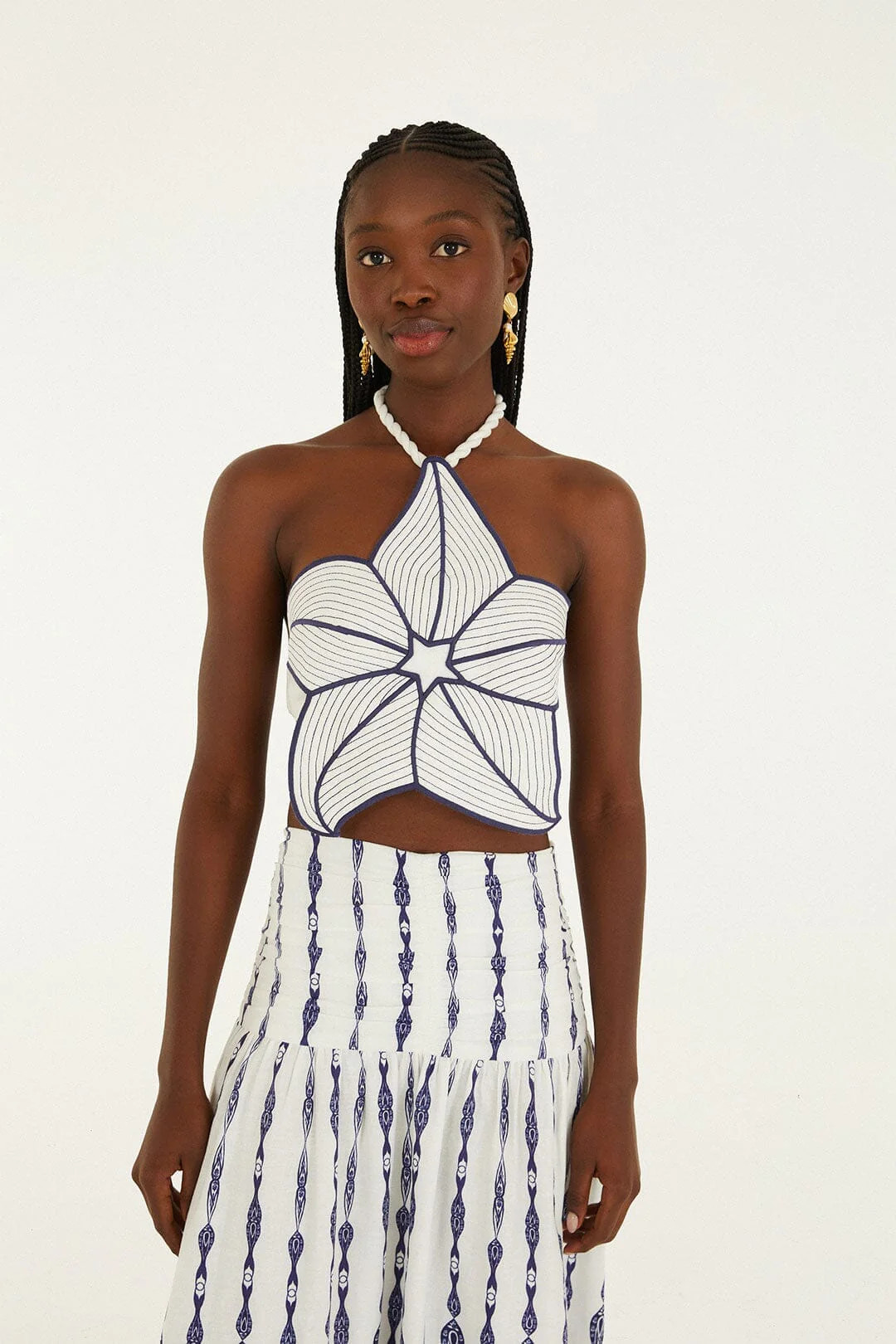 Off-White Coast Stars 3d Top | Farm Rio UK