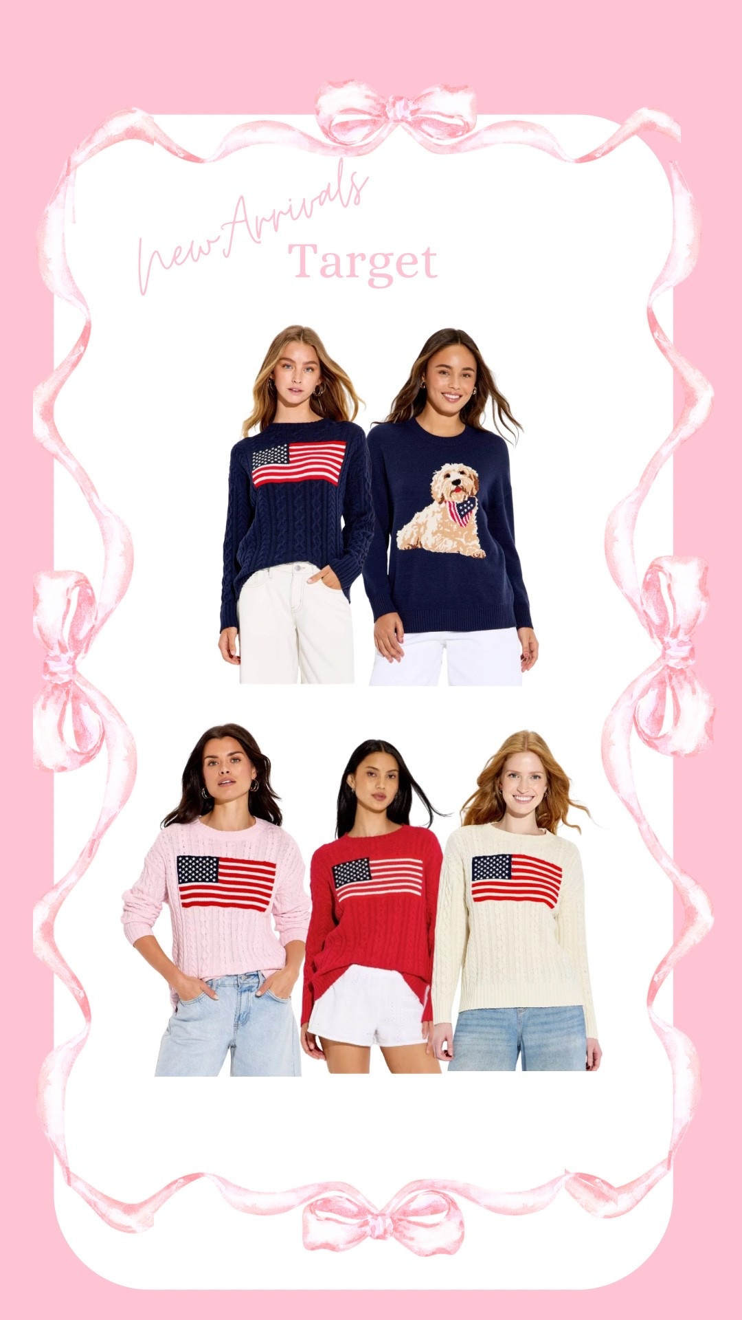 Target new arrivals, cable knit sweater, flag sweater