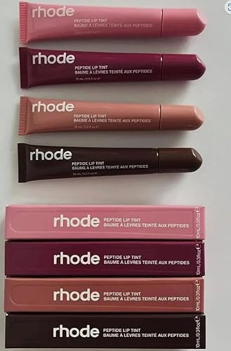 Rhode by Hailey Bieber The Peptide Lip TINTS SET ALL FOUR SHADES TOGETHER, 10ml/.3 | Amazon (US)