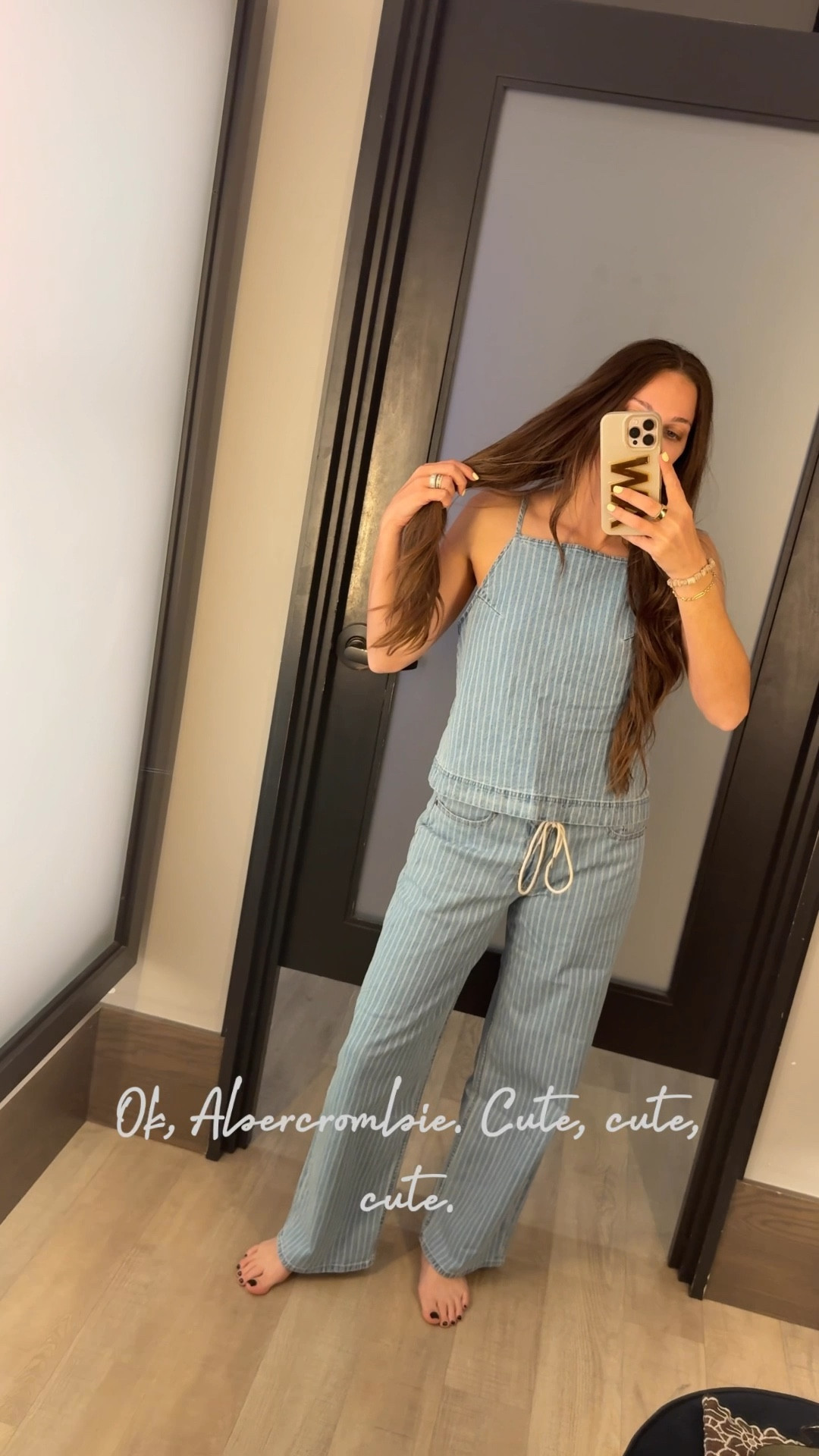 Matching Abercrombie set. Easy spring outfit. 

#LTKootd