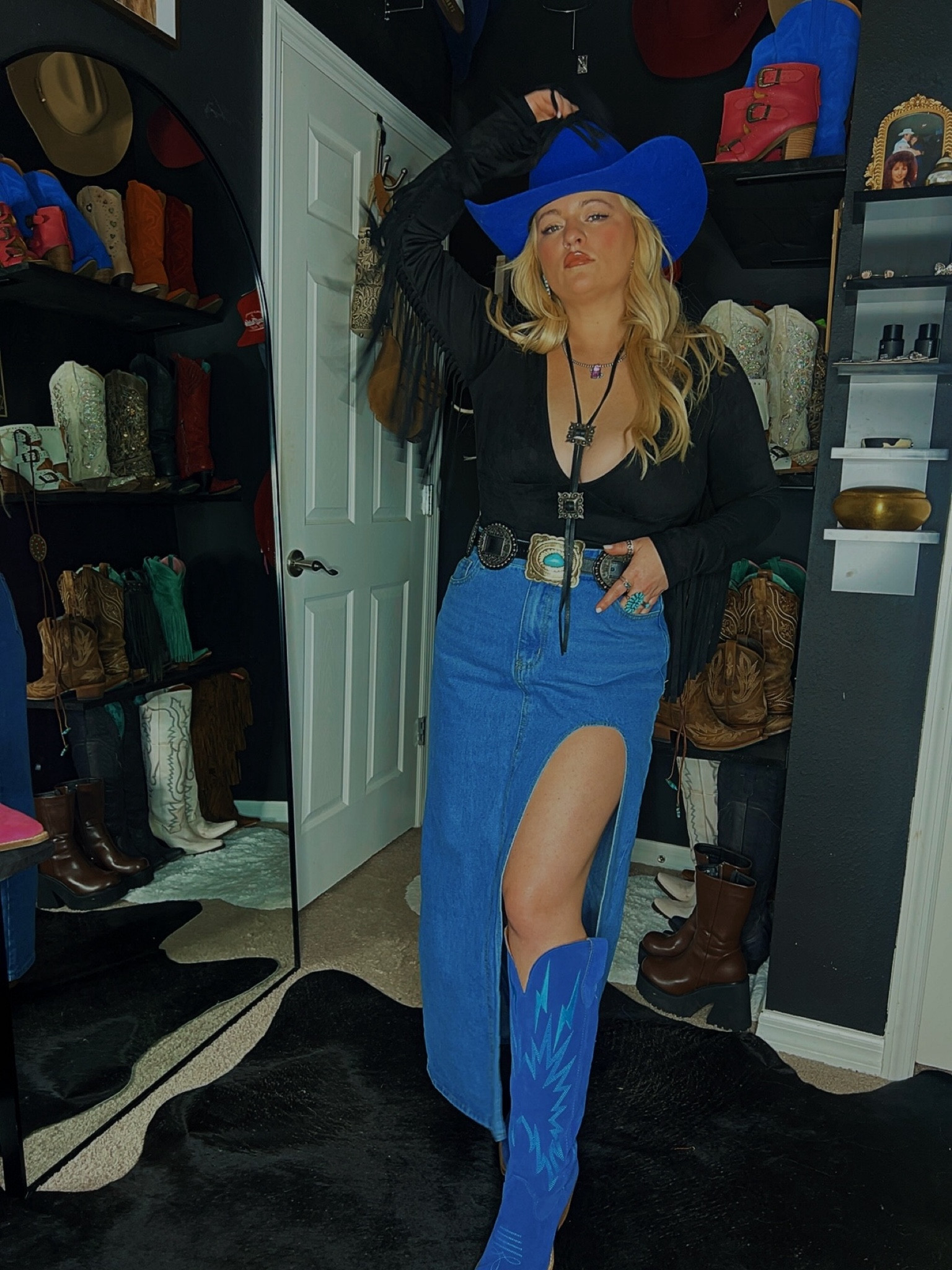 Cowgirl vibes. 

#LTKbeauty #LTKFestival #LTKstyletip