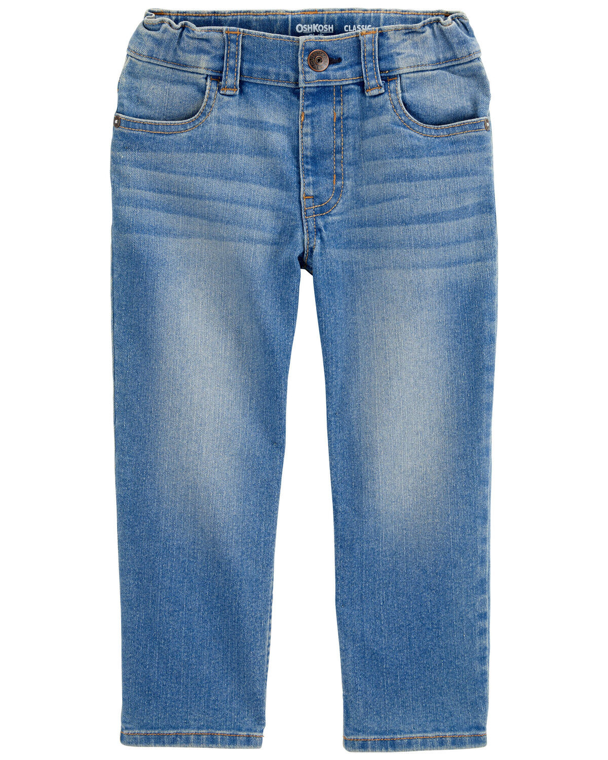 Baby Medium Blue Wash Classic Jeans - OshKosh | Carter's | Carter's