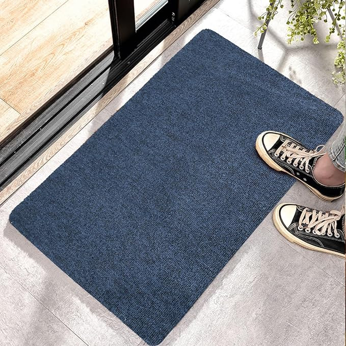 Front Door Mat Indoor Outdoor Entrance,30" x 17" Ultra Thin Low Profile Entry Rugs, Absorbent Doo... | Amazon (US)