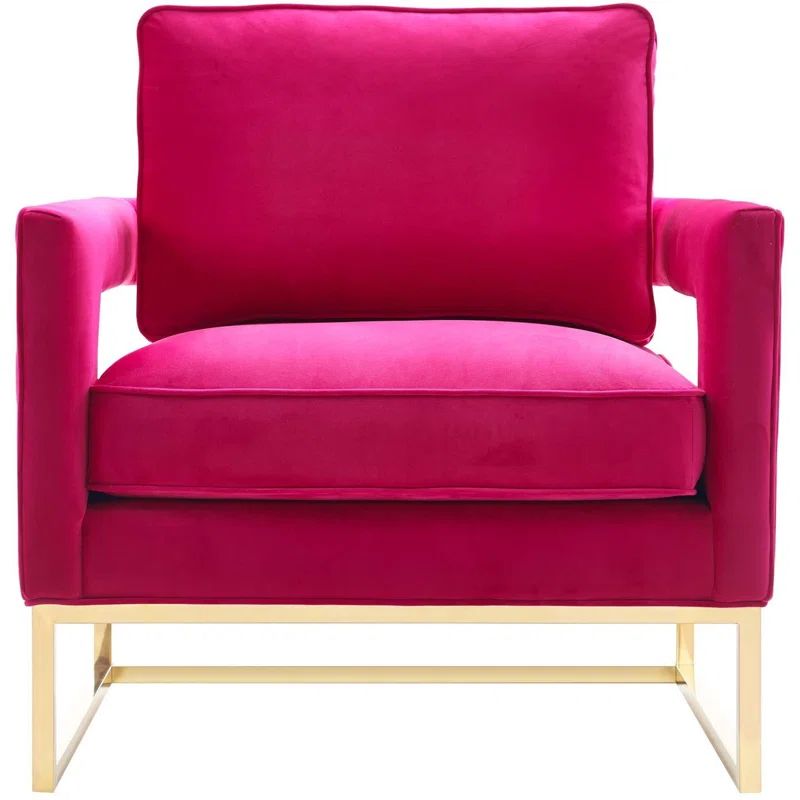 33 inches Wide Velvet Armchair | Wayfair Professional
