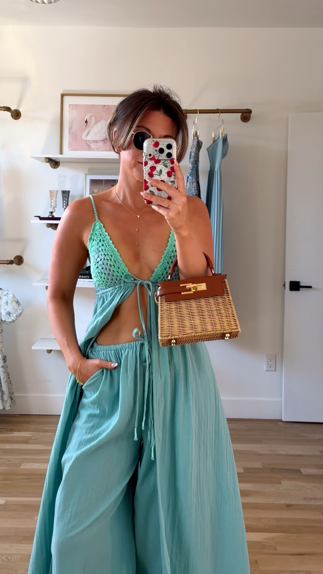 Teal cotton pant set summer resortwear swim coverup

Wearing my usual small/2

Electric picks code: Emerson20

Resortwear
Summer
Destination
Vacation
Coverup
Pant set
Beach day

#LTKSeasonal #LTKTravel #LTKgrwm