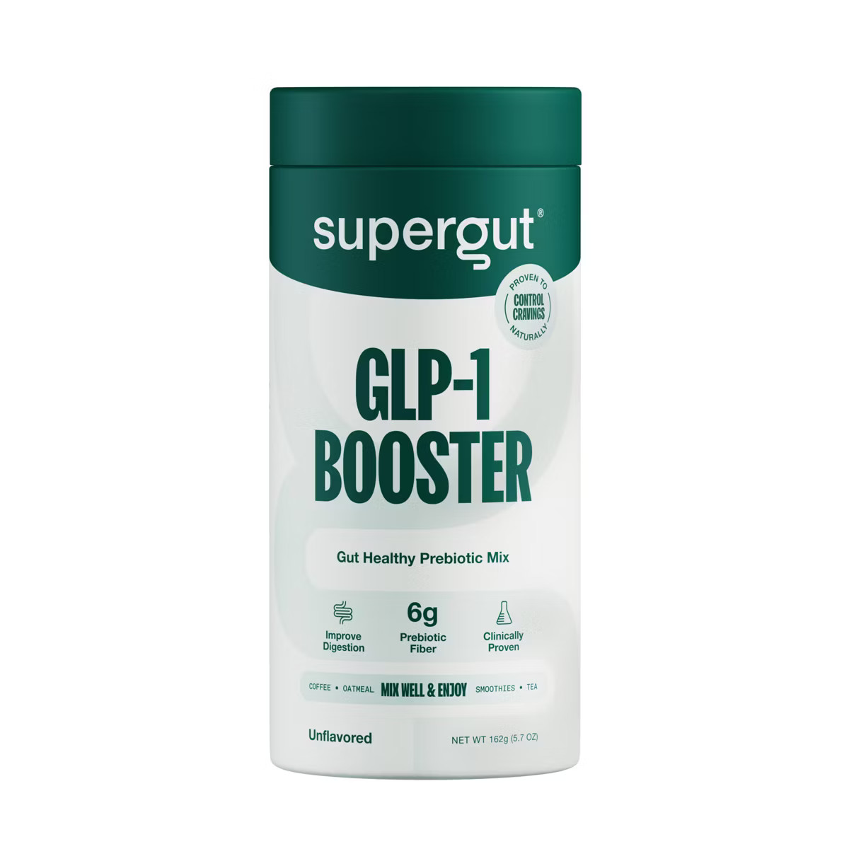 Supergut GLP-1 Booster for Craving Control & Digestive Health - Unflavored - 20 Servings | Target