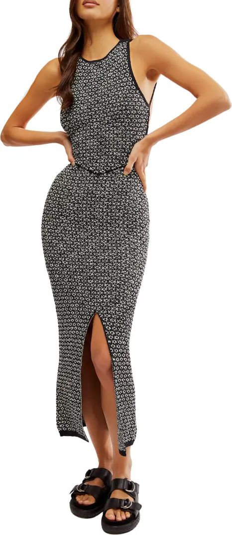 Free People Mindy Open Back Midi Sweater Dress | Nordstrom | Nordstrom
