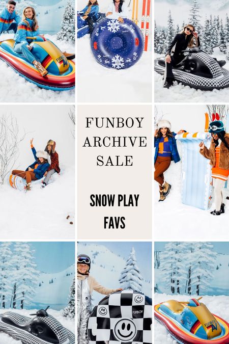 Funboy Warehouse Sale - Up To 60% Off! 
Sale: February 6th - 11th 

Pool floats / luxury pool floats / luxury snow sleds / inflatable snow tube / inflatables / summer toys / pool toys / beach toys / snow toys / winter toys / toboggan 
#Ad 

#LTKGiftGuide #LTKsalealert #LTKSeasonal