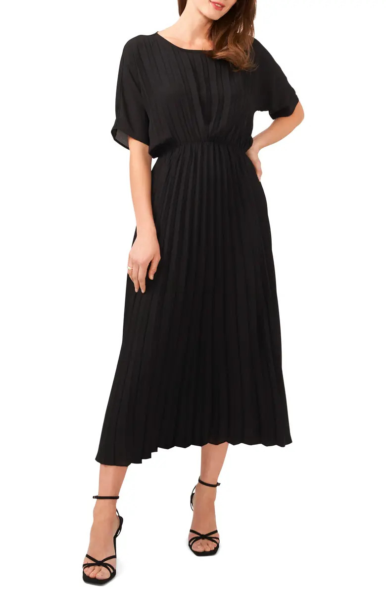 Pleated Midi Dress | Nordstrom
