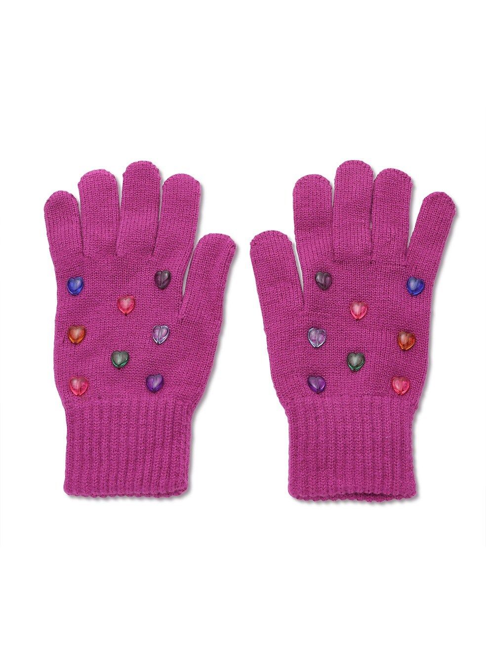 Jelly Heart Gloves | Saks Fifth Avenue