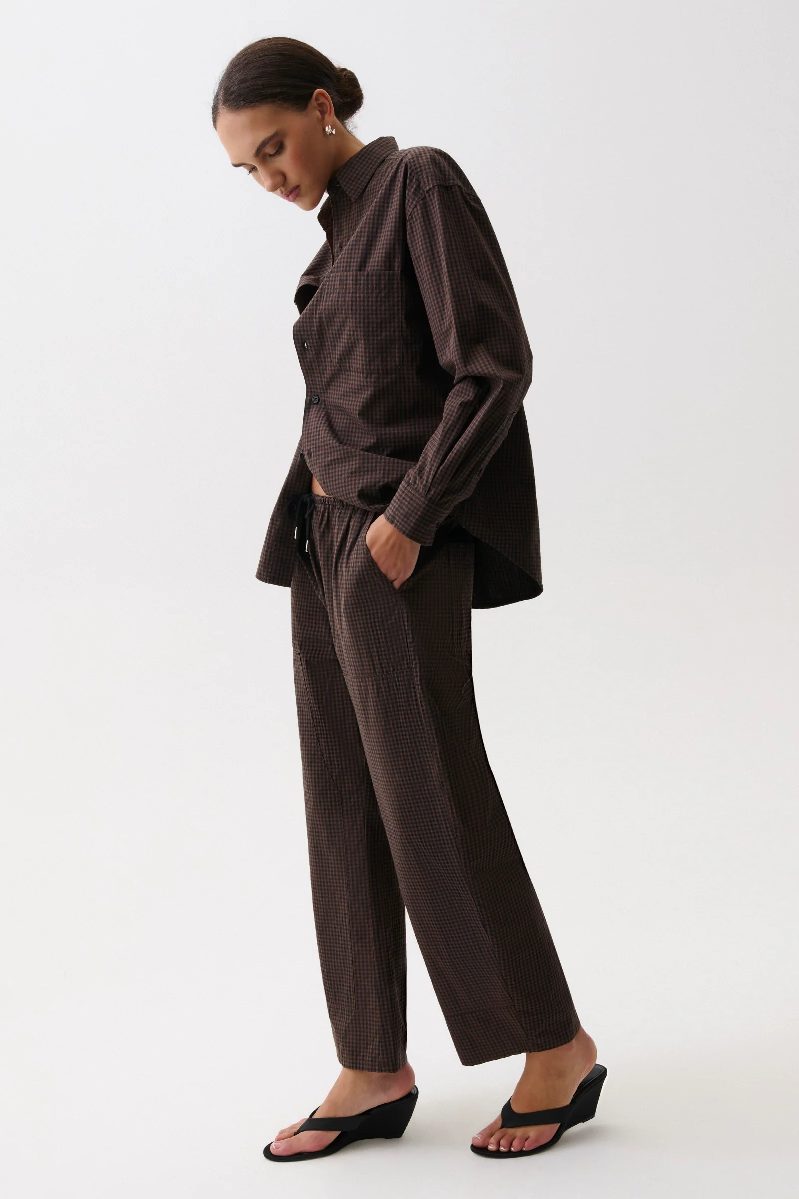 Theo Drawstring Pant - Hot Toddy | Pistola Denim
