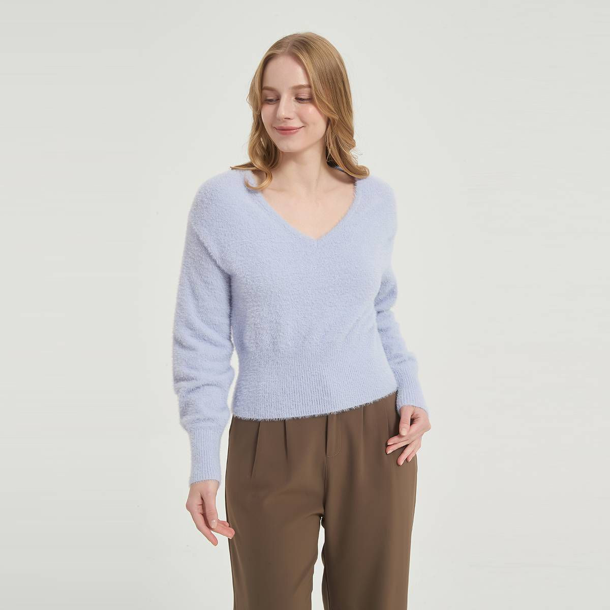 Women's Fuzzy Pullover Sweater - A New Day™ | Target