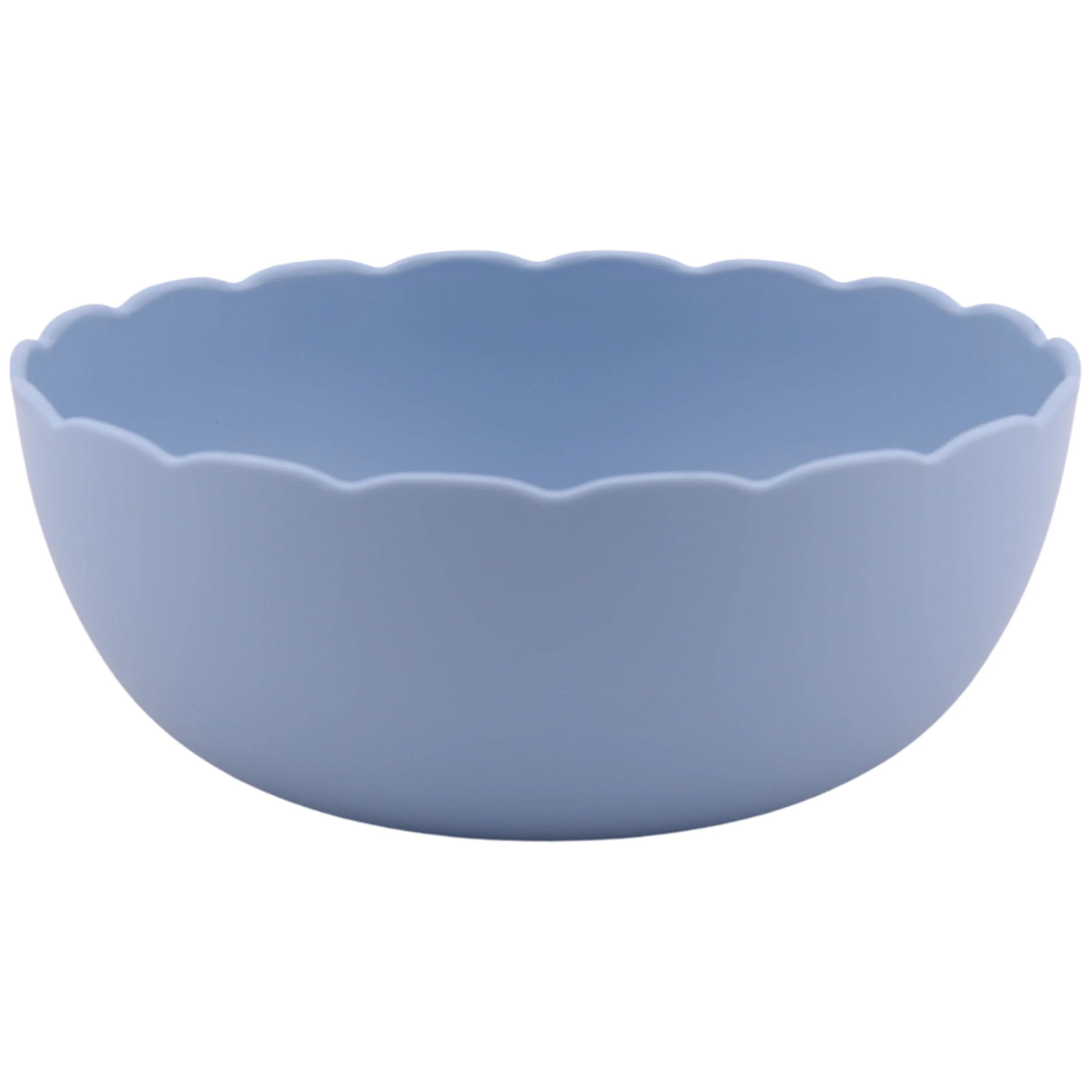 Mainstays 38-Ounce Round Plastic Bowl, Blue | Walmart (US)