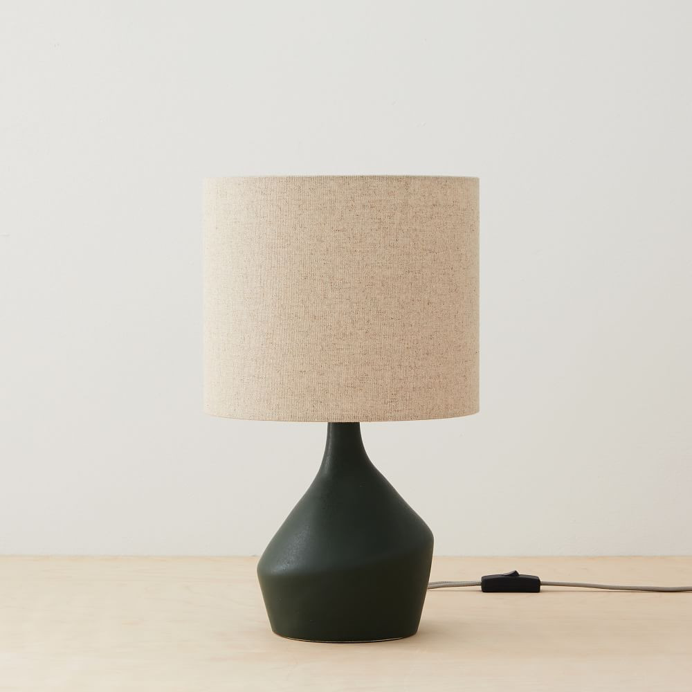 Asymmetry Ceramic Table Lamp - Mini | West Elm (US)
