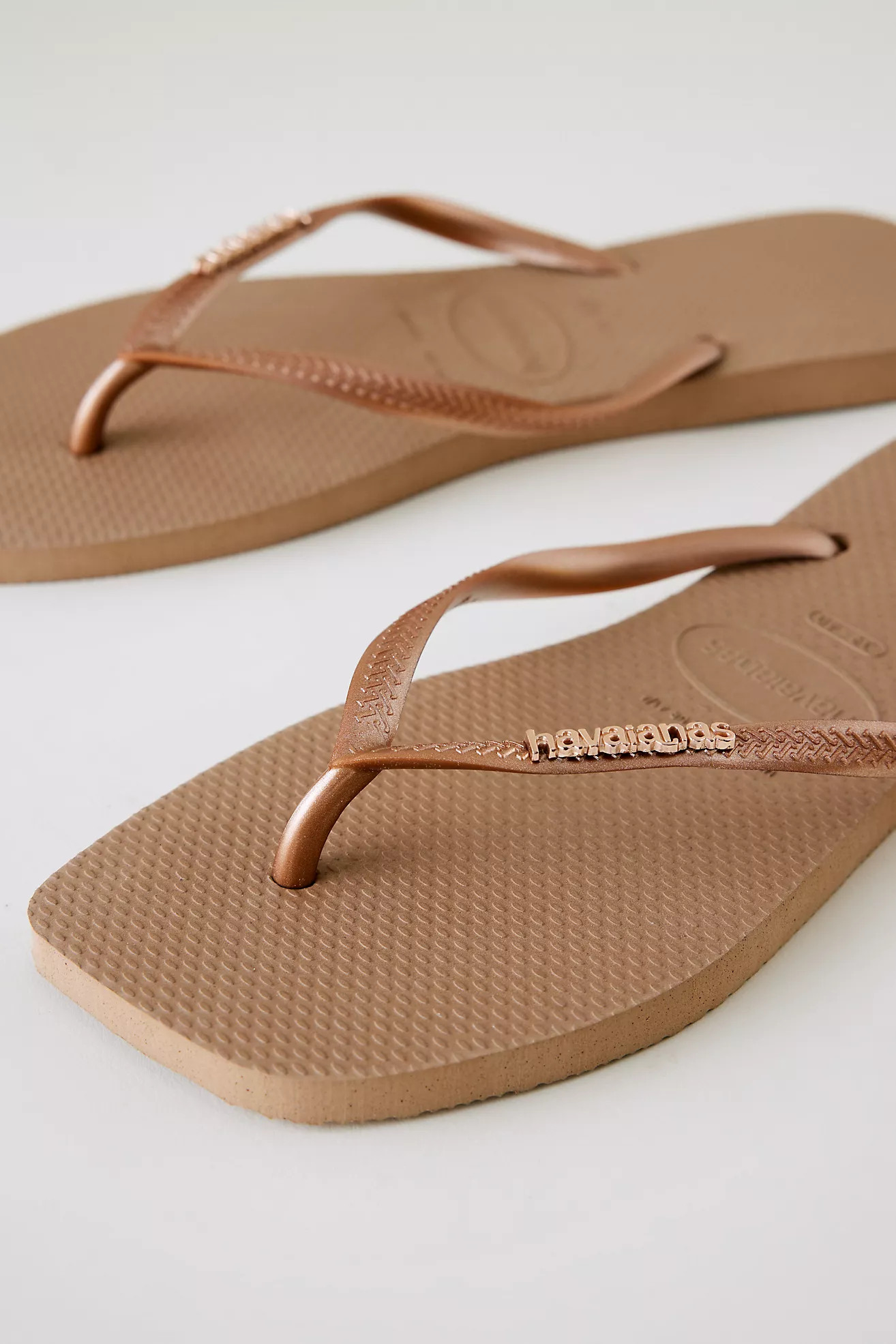 Havaianas Slim Square Toe Flip Flops | Anthropologie (UK)