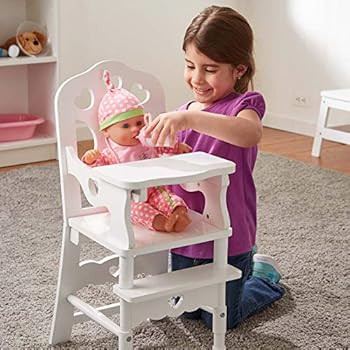 Melissa & Doug Wooden Doll High Chair (SIOC) | Amazon (US)