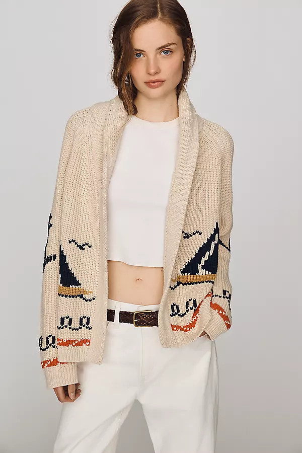 The Sailboat Cardigan Sweater | Anthropologie (US)