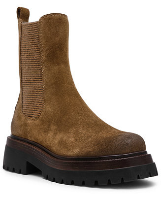 Steve Madden Women's Blitzen Lug-Sole Chelsea Booties - Macy's | Macy's
