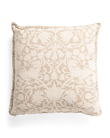 24x24 Floral Pillow | TJ Maxx