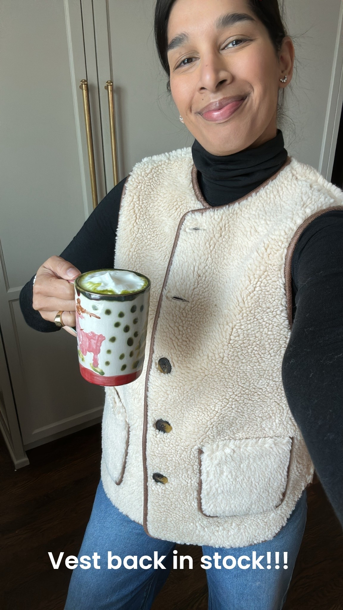 My vest is back in stock!!! 

Runs TTS - I’m in a 4

#LTKSeasonal #LTKOver40 #LTKStyleTip