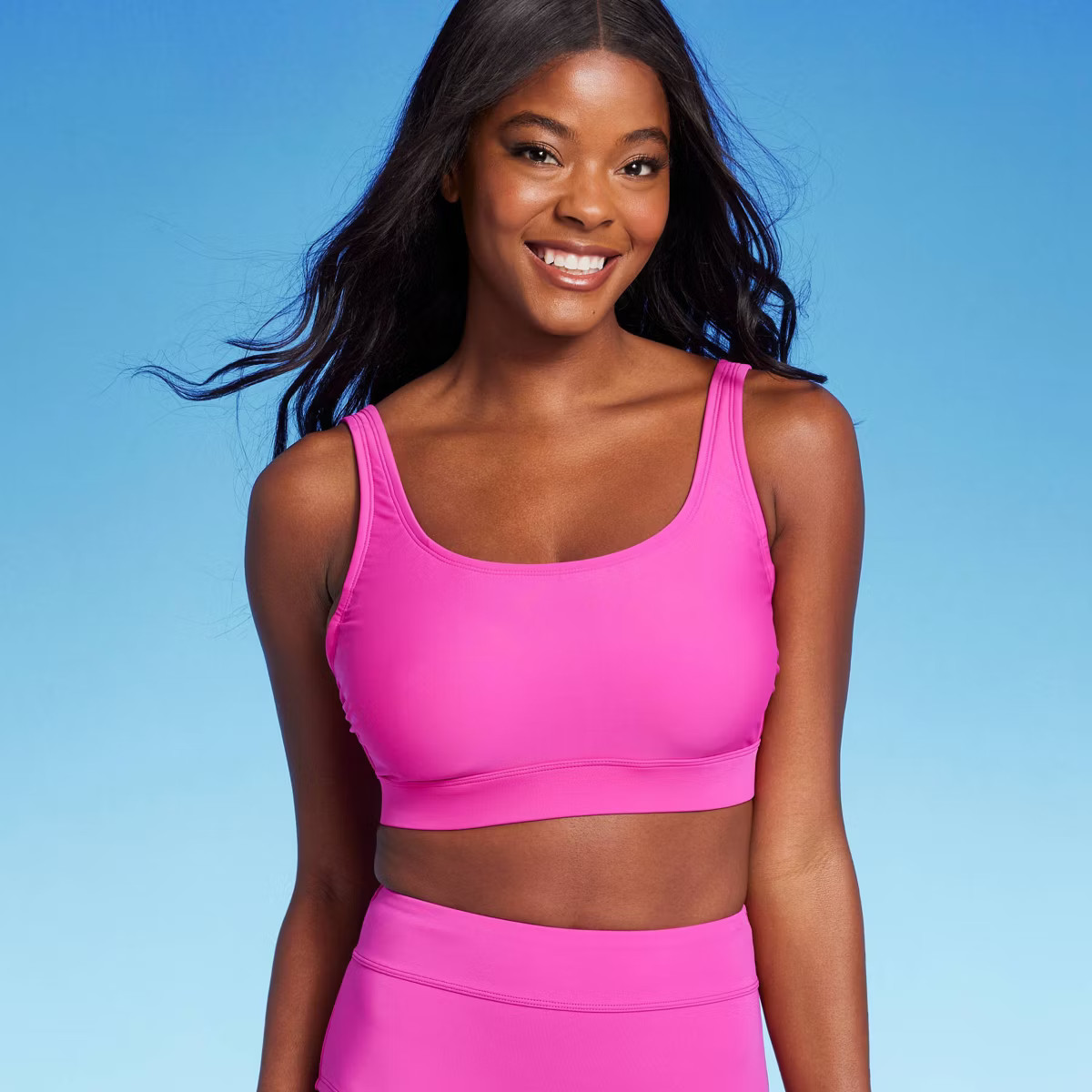 Women's Underwire Square Neck Bikini Top - Kona Sol™ | Target