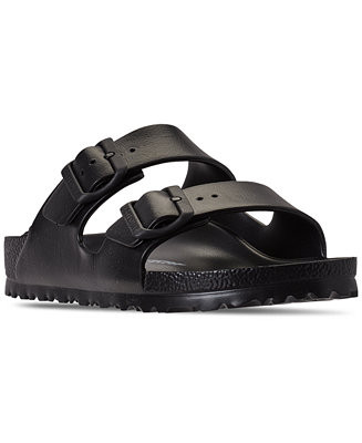 Birkenstock Women's Arizona Essentials EVA Two-Strap Sandals from Finish Line - Macy's | Macy's