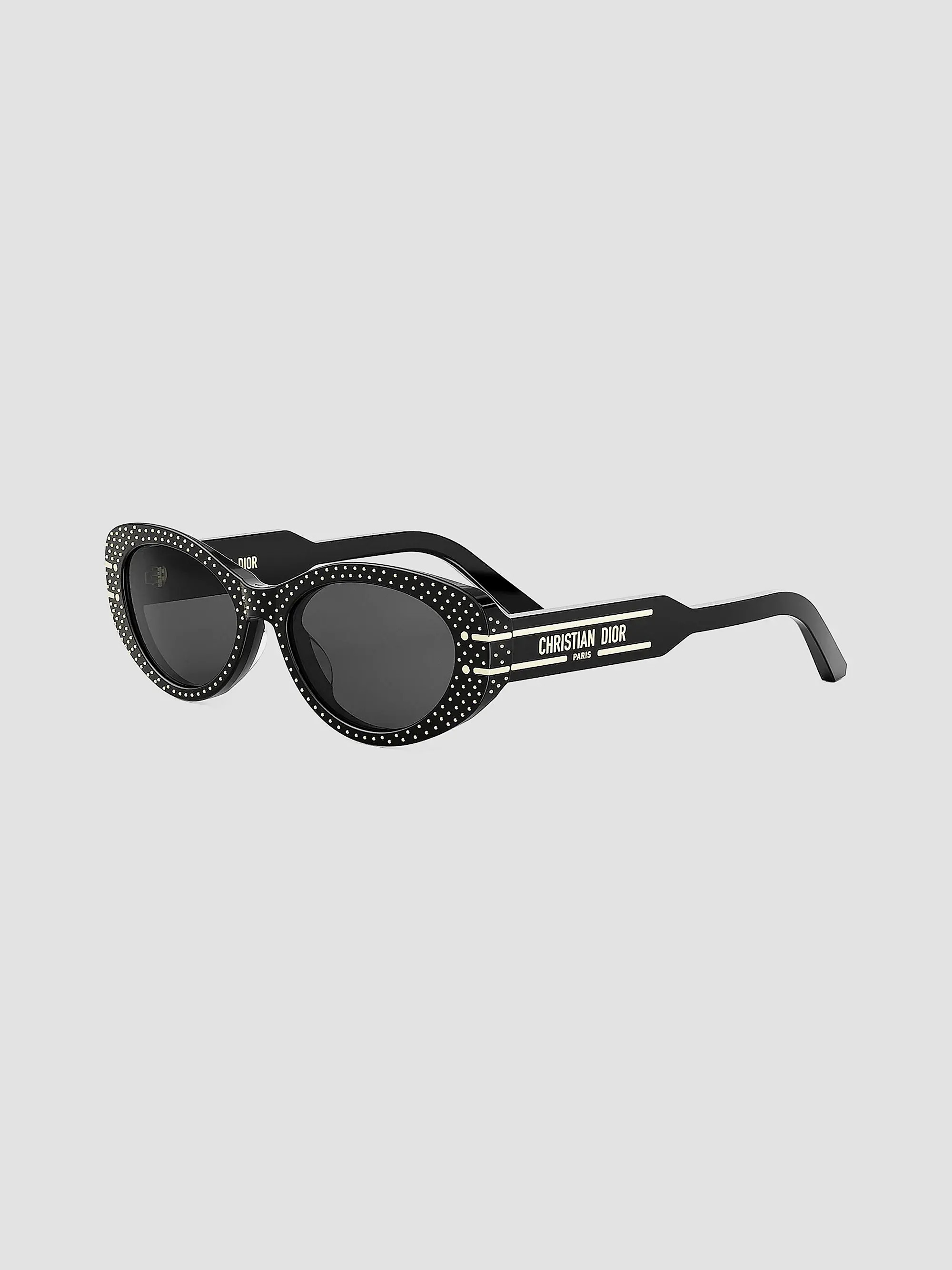 Dior DiorSignature B8U 53MM Studded Butterfly Sunglasses | Saks Fifth Avenue | Saks Fifth Avenue