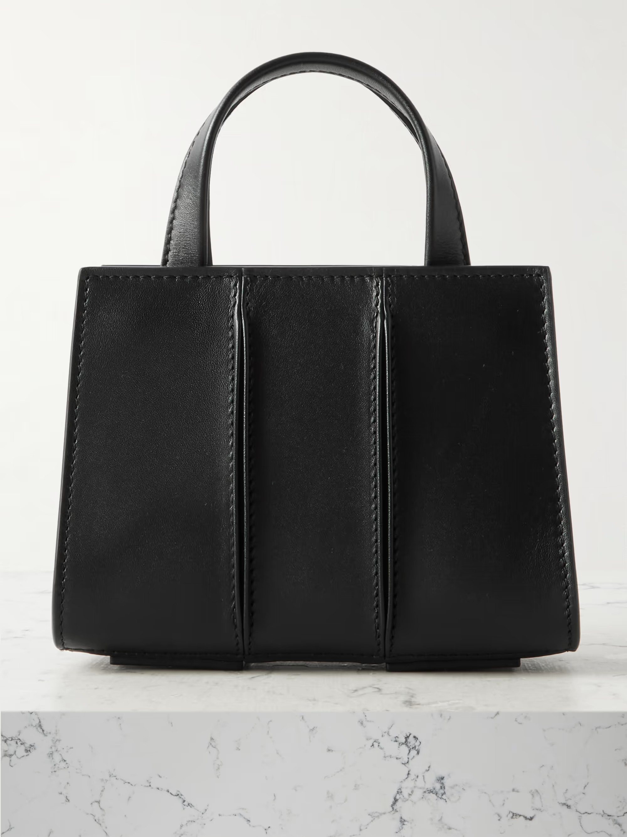 Whitney Bag 2 nano pleated leather tote | NET-A-PORTER (UK & EU)