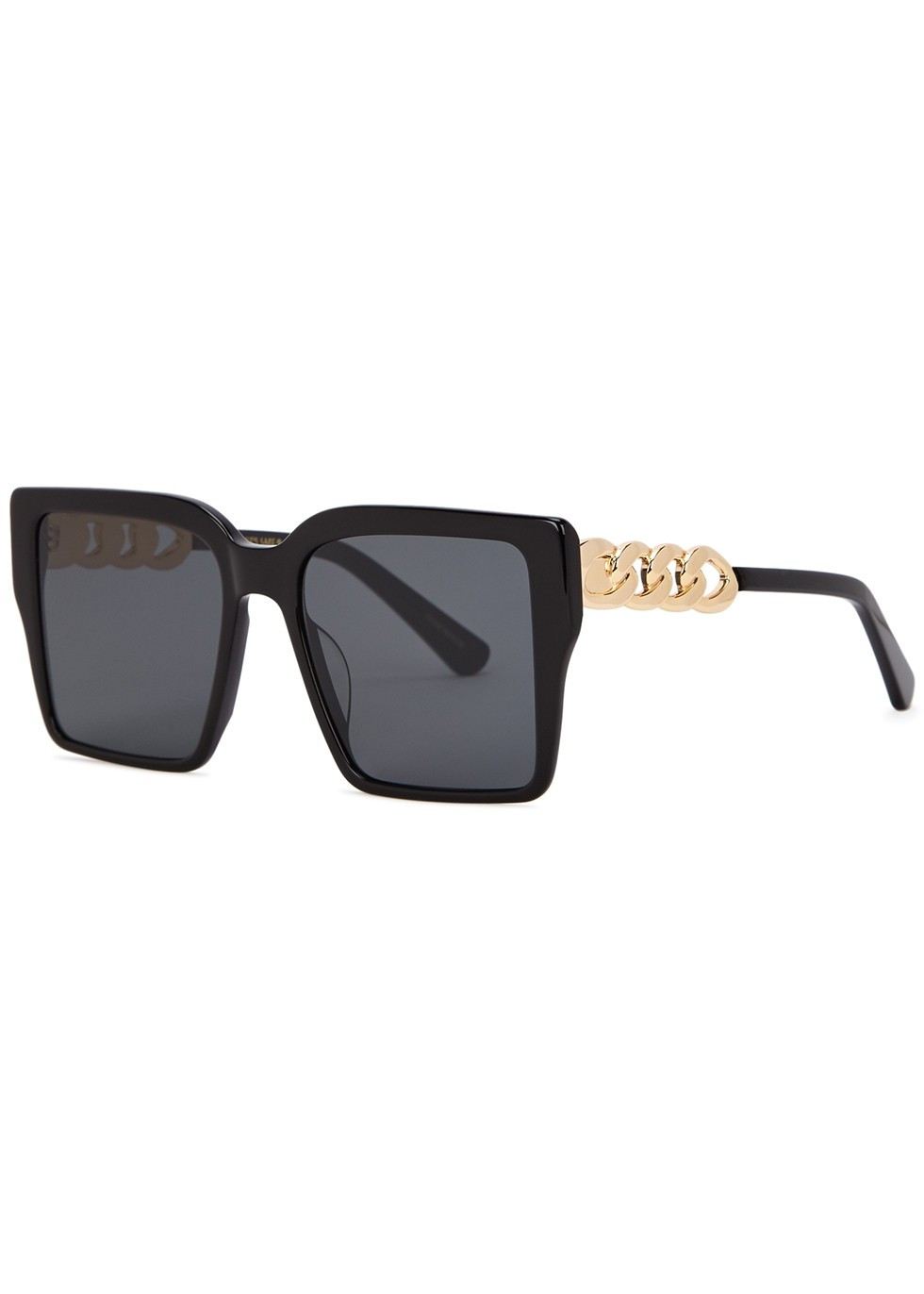 Castle black oversized sunglasses | Harvey Nichols (Global)