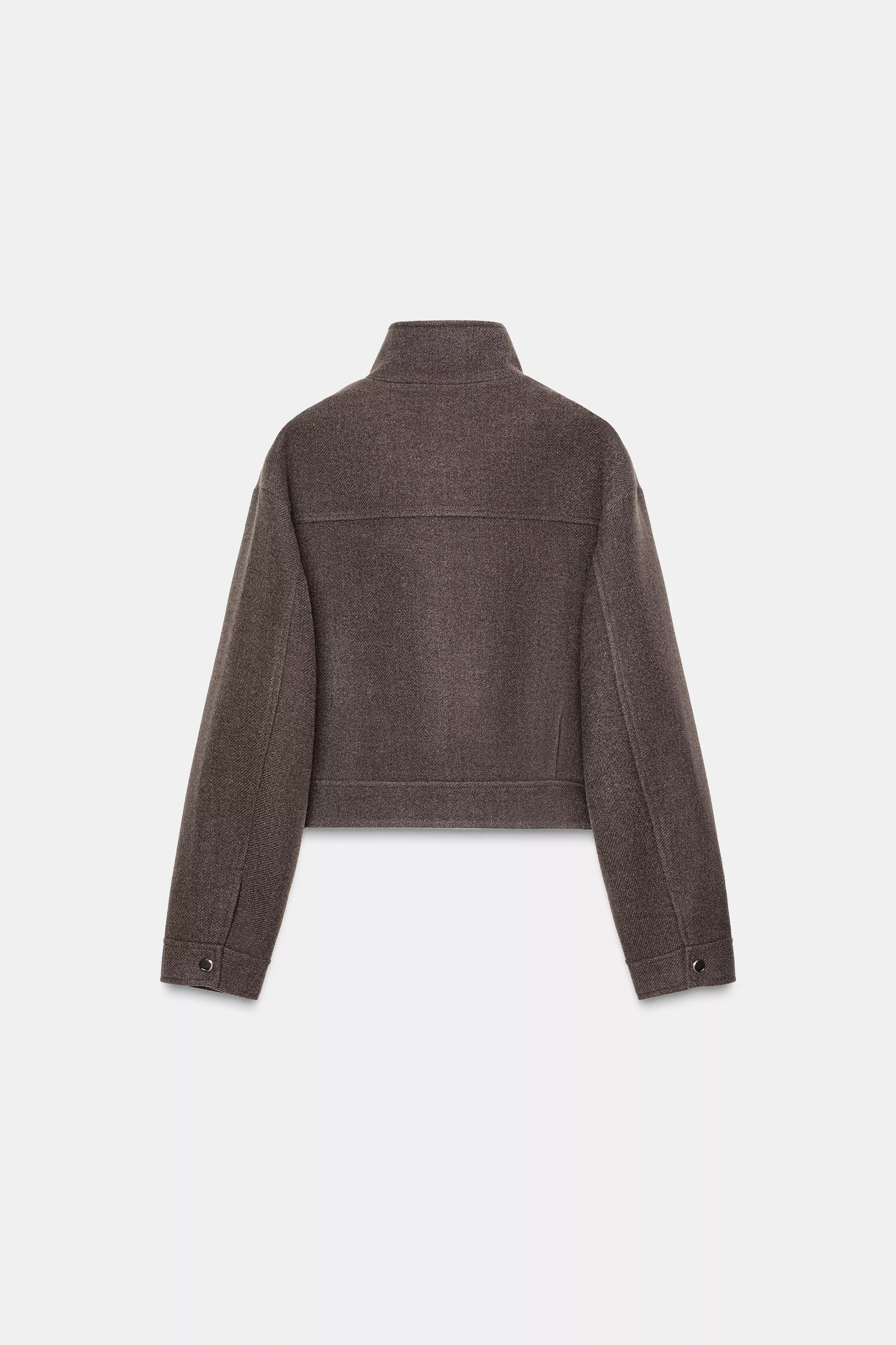 SOFT HIGH COLLAR JACKET | Zara Canada
