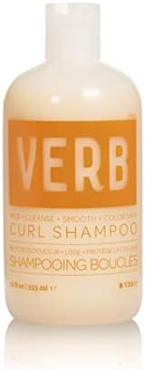 Verb Curl Shampoo - Mild, Cleanse, Smooth and Color Safe- Vegan Curl Defining Shampoo for Frizzy ... | Amazon (US)