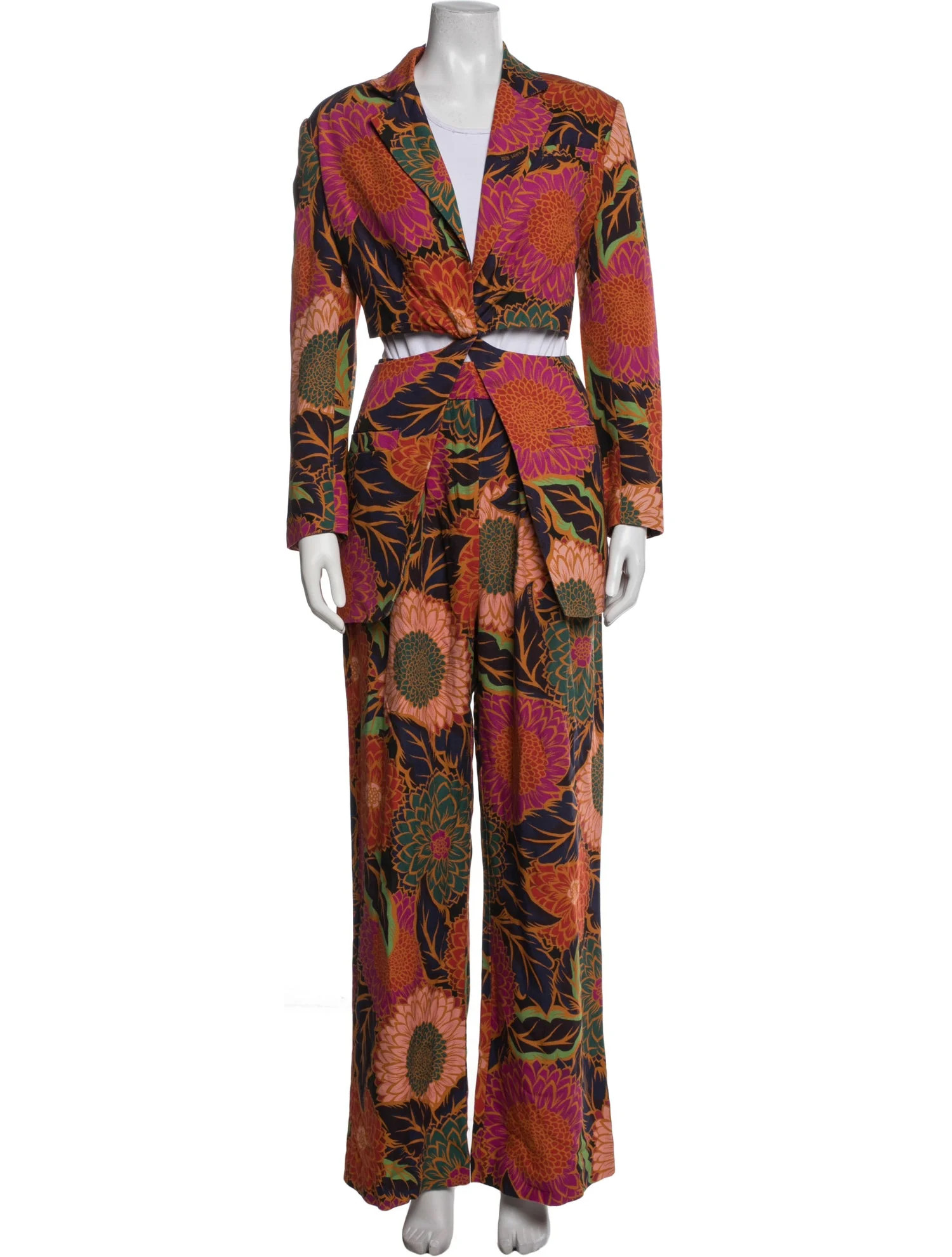 Floral Print Pant Set | The RealReal