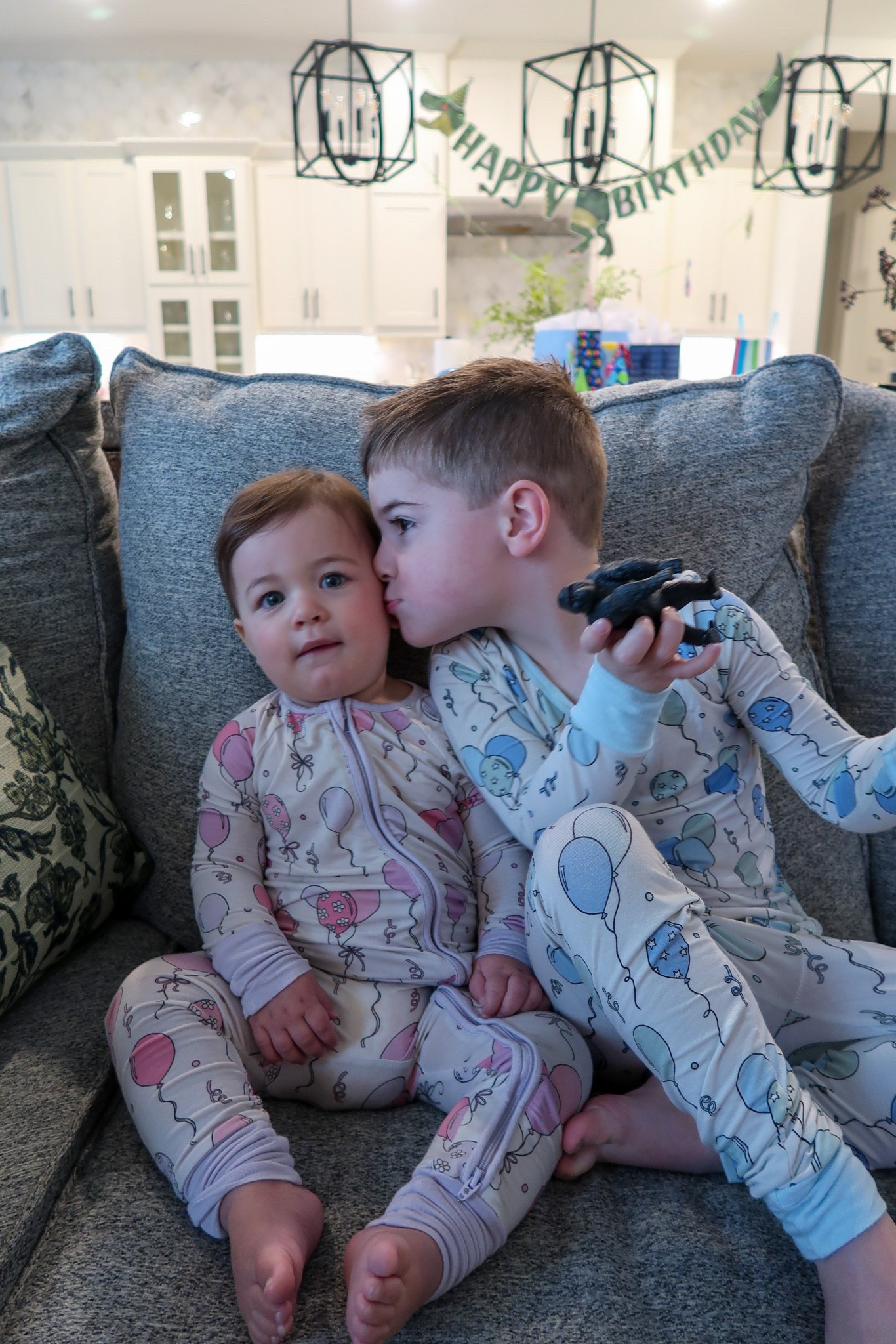 Birthday pajamas! ￼

#LTKBaby #LTKmomlife #LTKKids