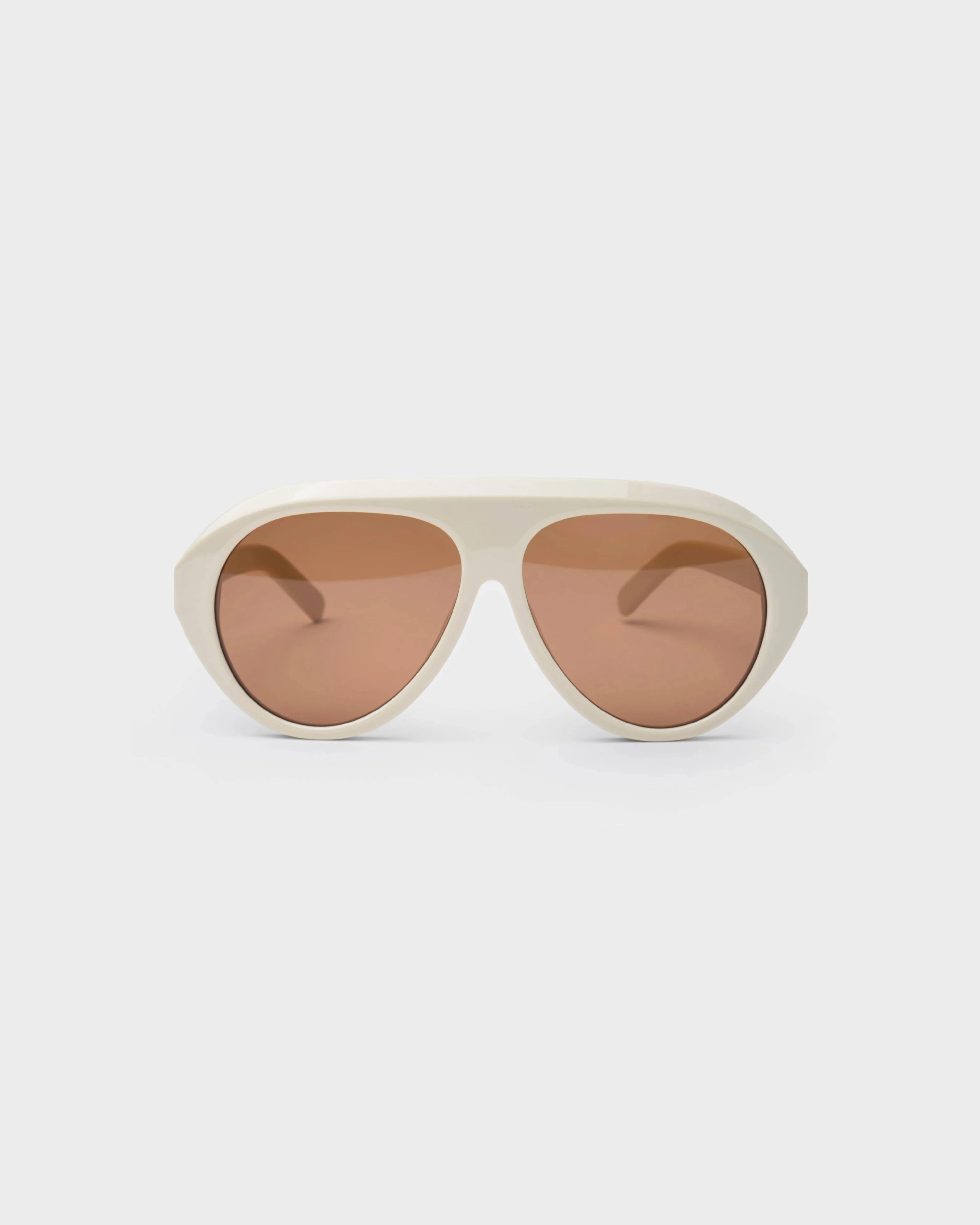 The Icon Sunglasses in Ivory | Past Midnight
