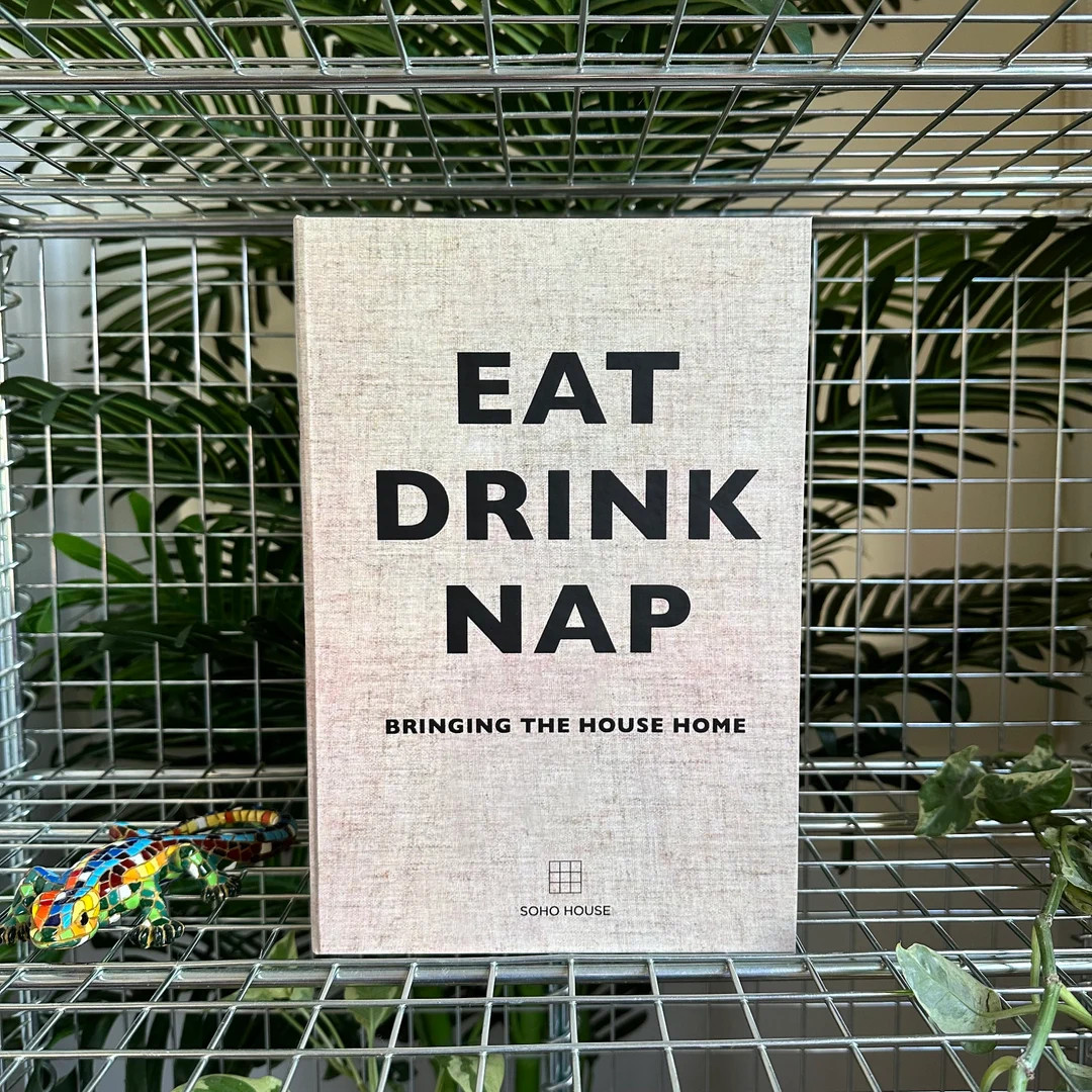 Eat Drink Nap Book Box, Modern Coffee Table, Shelf Storage | Etsy (US)